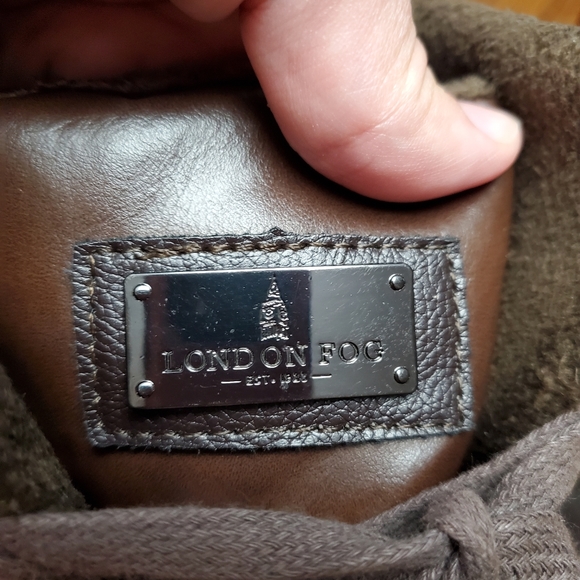 London Fog Winter Boots in Brown size 8.5 - Picture 4 of 9